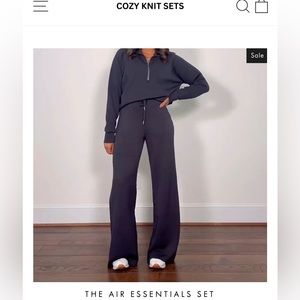 Tiktok made me buy it Lounge set - black small